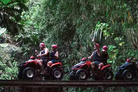 Ubud: Jungle ATV Adventure with Barong Cave & Rice Fields