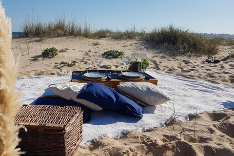 Lagos : Beeindruckendes Picknick bei Sonnenuntergang am Strand