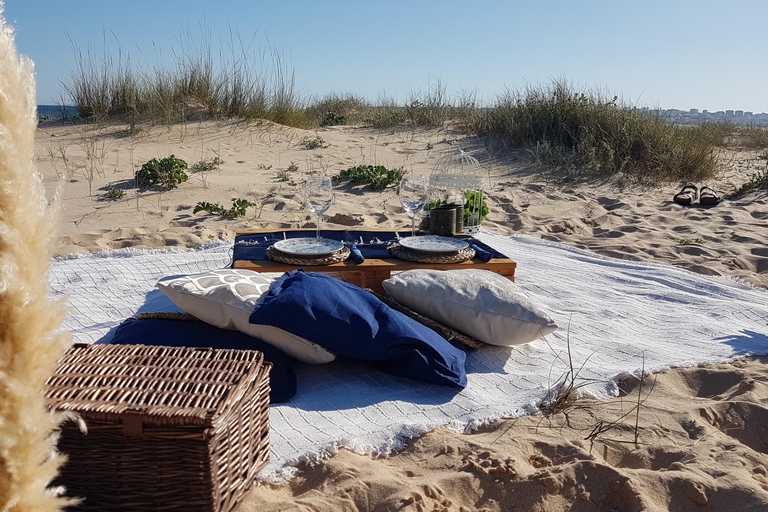 Lagos : Beeindruckendes Picknick bei Sonnenuntergang am Strand