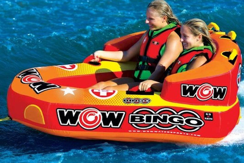 Hurghada: Sporty wodne, łódź bananowa i nurkowanie z rurkąBanan, przejażdżka sofą, nurkowanie z rurką i obserwacja delfinów