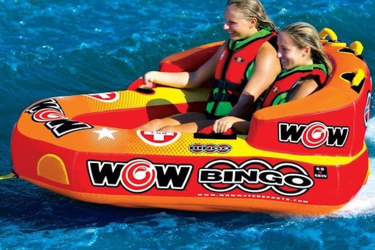 Hurghada: Sporty wodne, łódź bananowa i nurkowanie z rurkąBanan, przejażdżka sofą, nurkowanie z rurką i obserwacja delfinów