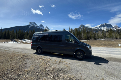 Banff till Calgary | Delad flygbuss