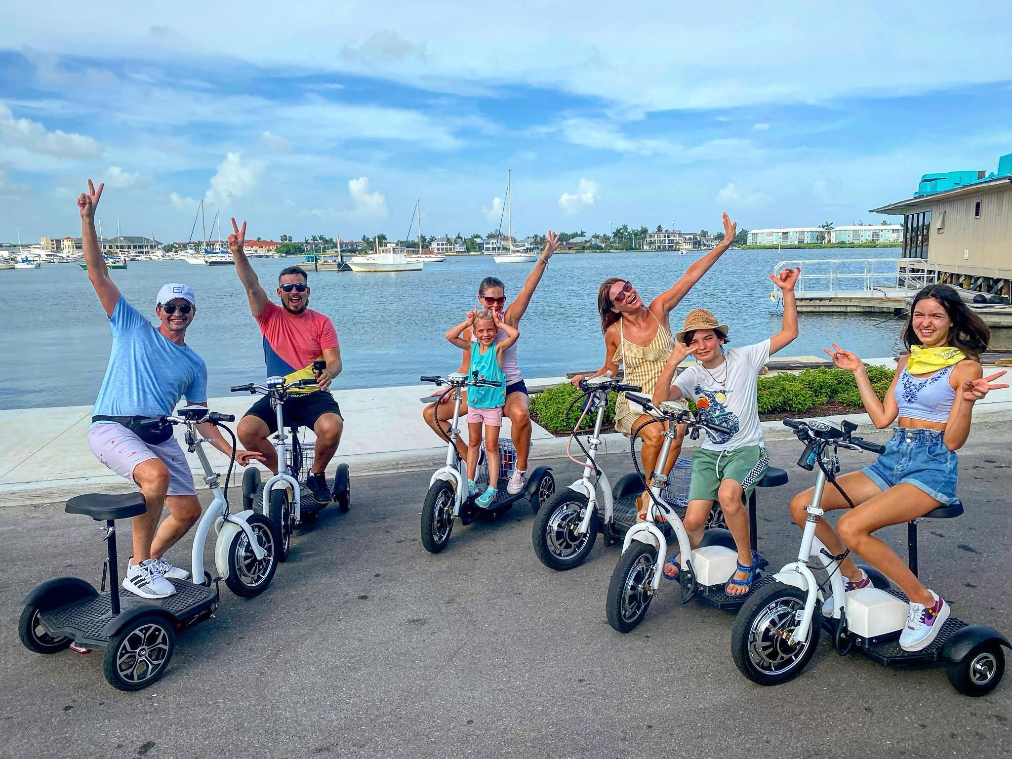 Naples, Florida: Familienfreundliche geführte Elektro-Dreirad-Tour
