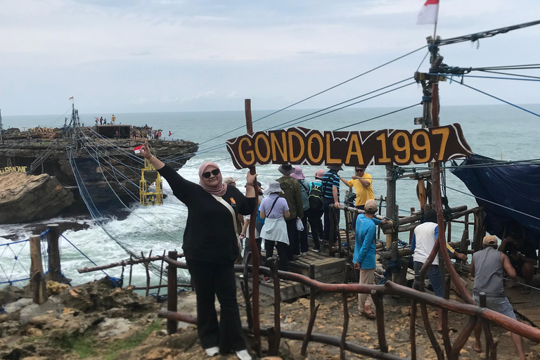 Jomblang Cave, Pindul Cave, and Timang Beach