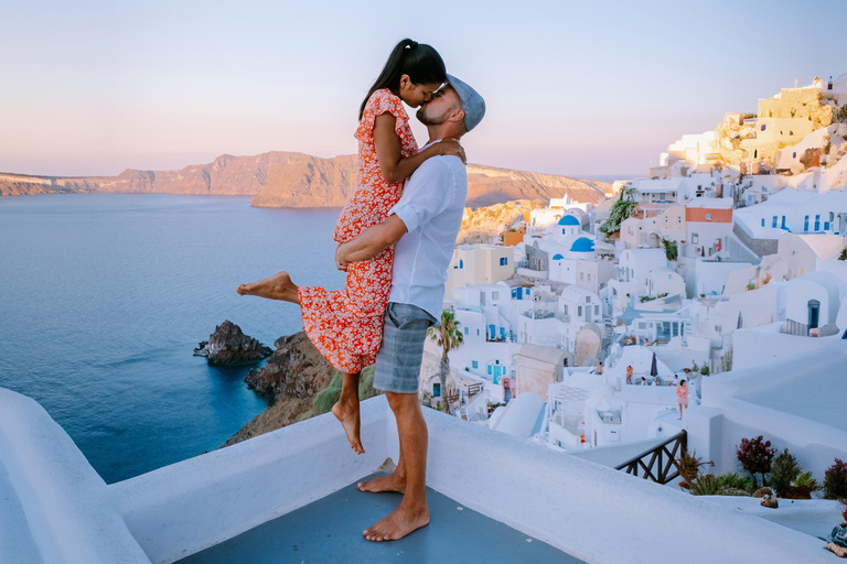 Santorin : séance photo privée à Oia, Imerovigli ou Fira