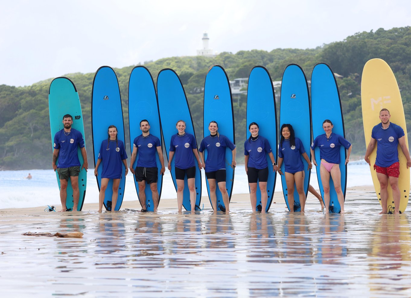 Byron Bay: 2-timers surflektion i lille gruppe