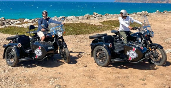Lisbon : Cascais-Cabo da Roca Motorcycle side-car Tour 2H