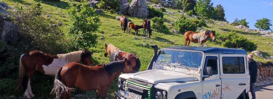 Makarska : Skywalk (1 228 m) et Saint-Georges (1762 m)