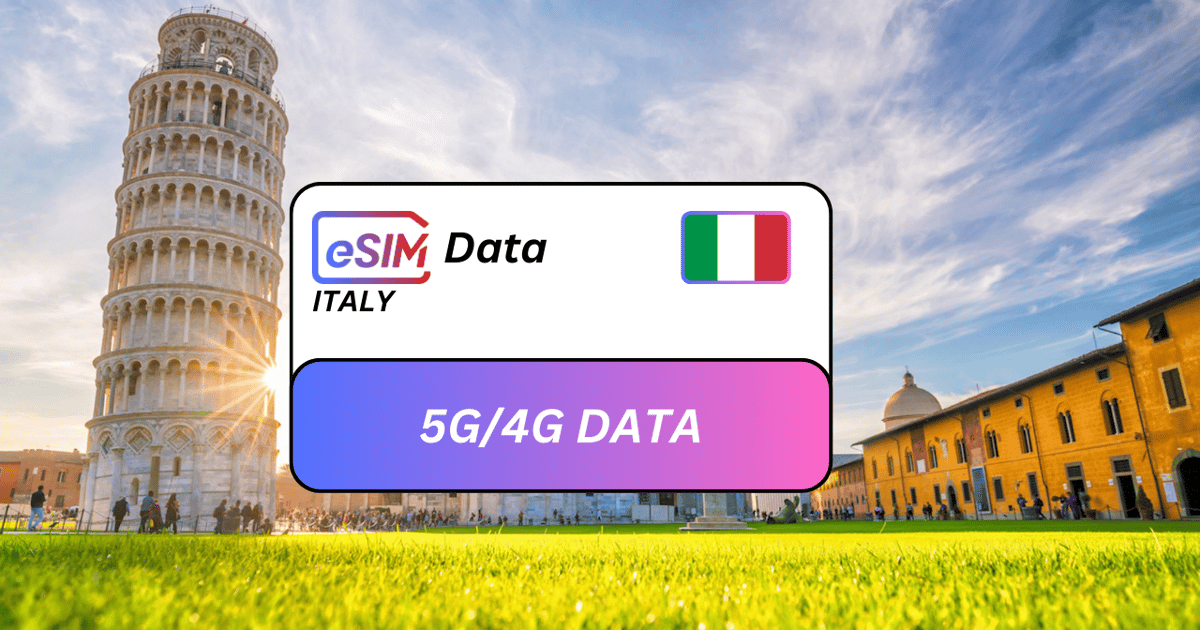 Von Pisa Aus Italien Esim Tourist Roaming Datenplan Getyourguide