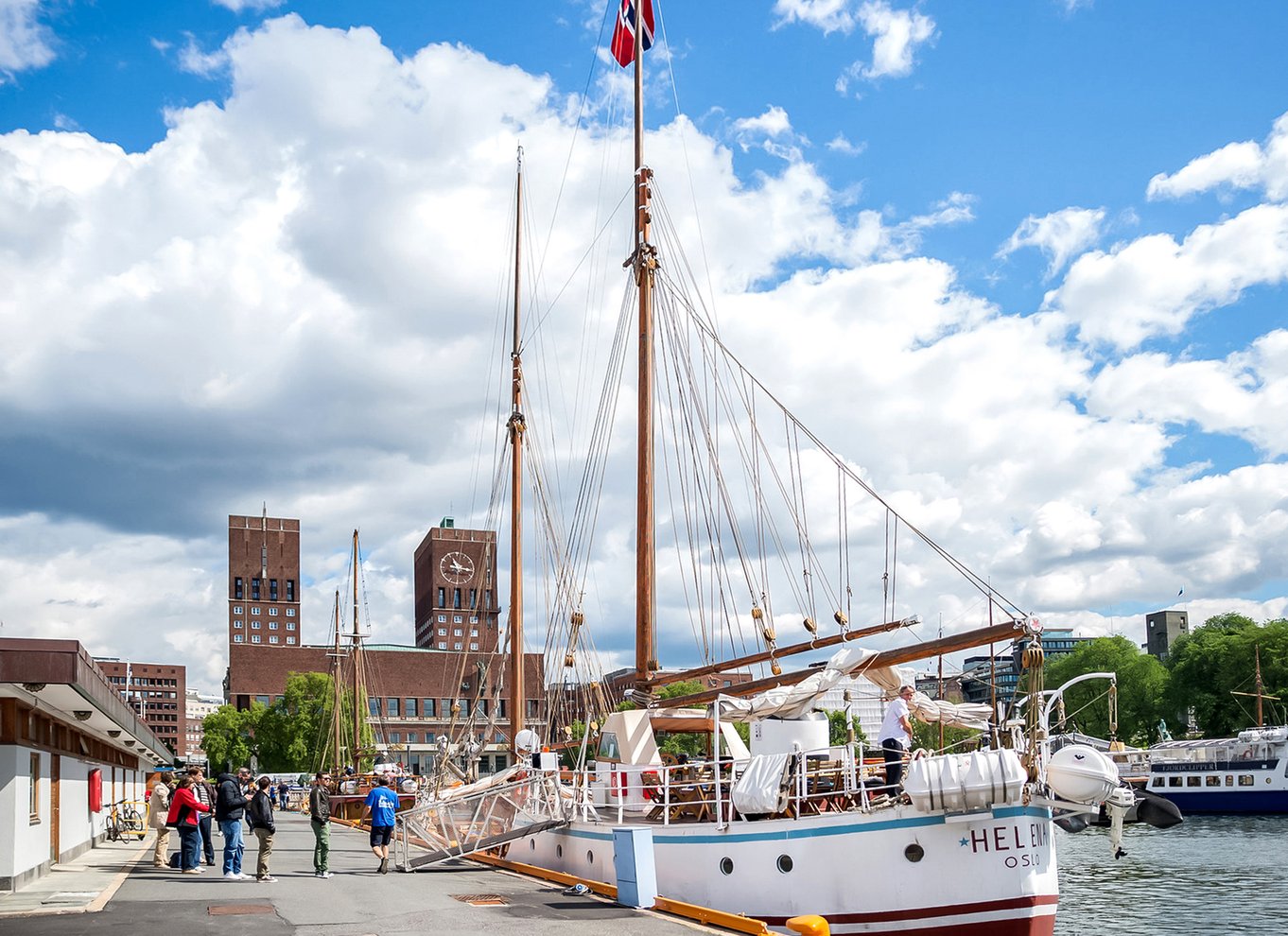 Oslo: Oslo Fjord Sightseeing Cruise med sejlskib