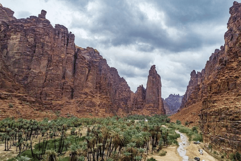 Wadi Al Disah Dagsutflykt från Al Ula