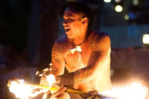 Orlando: Polinezyjski Fire Luau z kolacją i występem na żywo