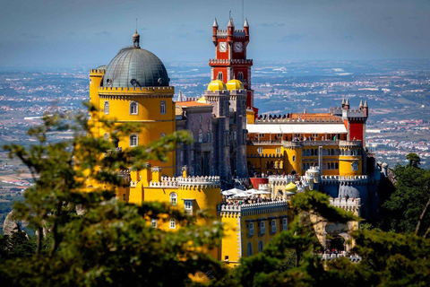 Sintra tour Pena Palace, Moorish, Regaleira & Cabo da Roca Small Group Tour