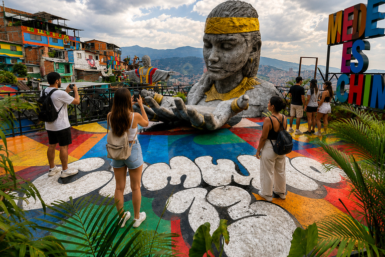 Medellín: Comuna 13 with Pacha Mama Vantage Point Medellín: Comuna 13 with Pacha Mama vantage point