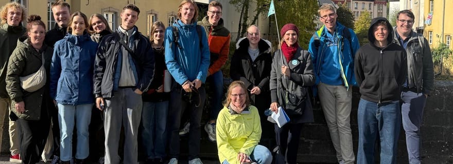 Luxembourg : visite à pied de Noël avec vin en option