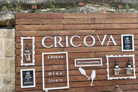 From Chisinau: Old Orhei complex and Cricova Wine Tasting