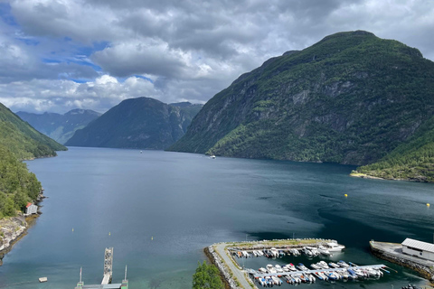 Recorrido en bicicleta eléctrica de Hellesylt a Norangsdalen