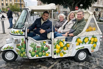 ORTIGIA Tour mit dem Tuk Tuk - Ape Calessino 1 Stunde ORTIGIA Tour mit dem Tuk Tuk - Ape Calessino 1 Stunde