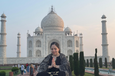 Agra : Taj Mahal & Agra Fort Tour with Elephant SOS & Lunch From Agra : Private Transport and Tour Guide