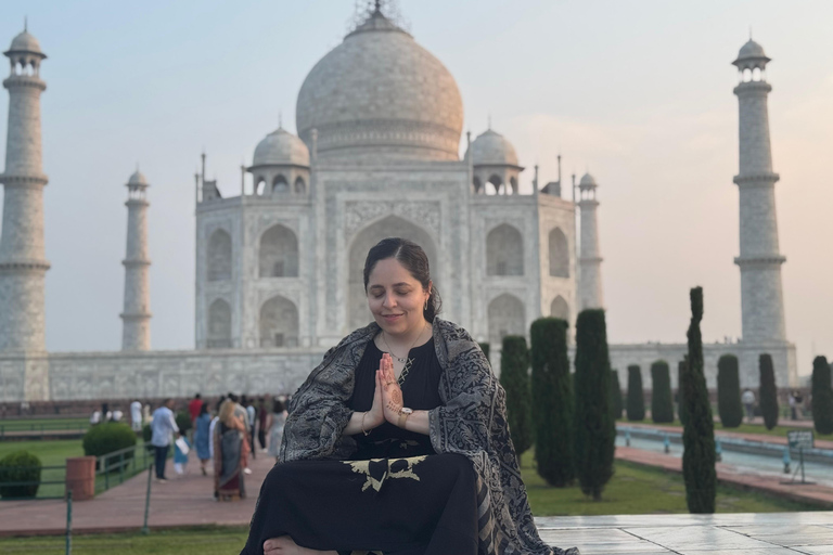 Agra : Taj Mahal & Agra Fort Tour with Elephant SOS & Lunch From Agra : Private Transport and Tour Guide