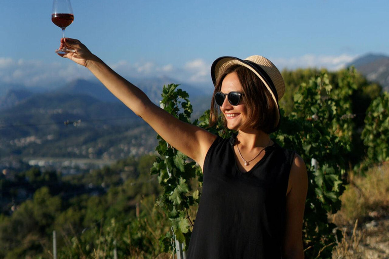 Nice : Visite des vignobles avec dégustation de vinOption avec transport