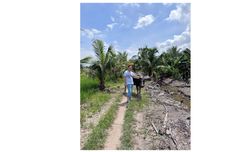 From HCMC-Mekong Delta Eco Tour: Non-Touristy & Small Group Pickup & Drop-off in District 1
