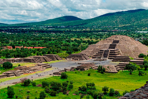 Pyramides de Teotihuacan : billet d'entrée coupe-file