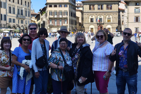 Florence: Private Guided Golf Cart Tour Senza Piazzale Michelangelo. Tour 1 ora.