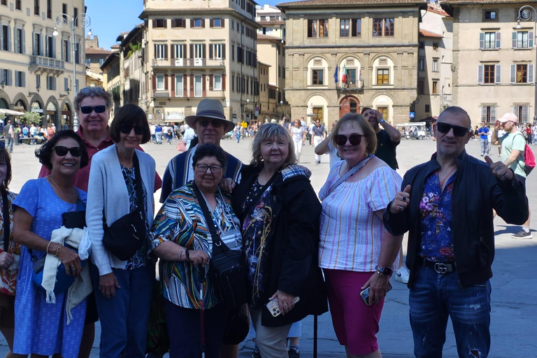 Florence: Private Guided Golf Cart Tour Senza Piazzale Michelangelo. Tour 1 ora.