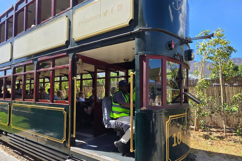 Cape Town: Stellenbosch, Franschhoek Wine Tram Tasting Tour