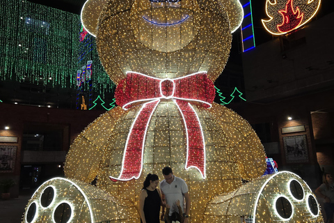 Medellin: City Christmas Lights Tour in a Themed Vehicle