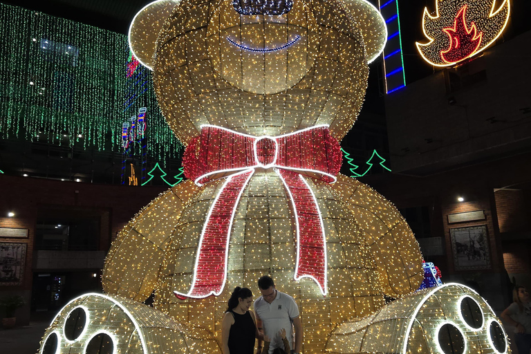 Medellin: City Christmas Lights Tour in a Themed Vehicle