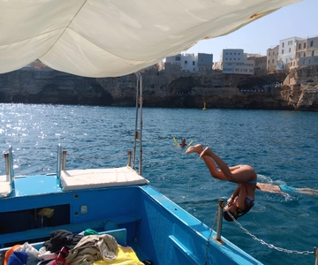 Tour in barca: Polignano a Mare da Monopoli