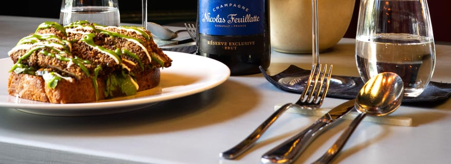 Berlin : brunch végétarien au champagne chez Bonvivant