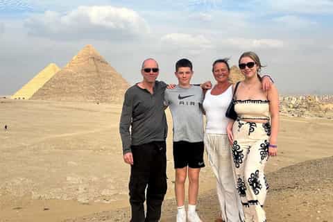 Charm el-Cheikh : Excursion au Caire en avion, pyramides et musée GEM
