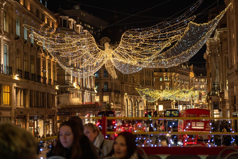 London: Christmas Lights Open-Top Bus Tour Upper Deck