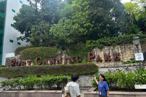 Singapore: Fort Canning 2-hour Guided Walking Tour Fort Canning 2-hour Walking Tour (Chinese)