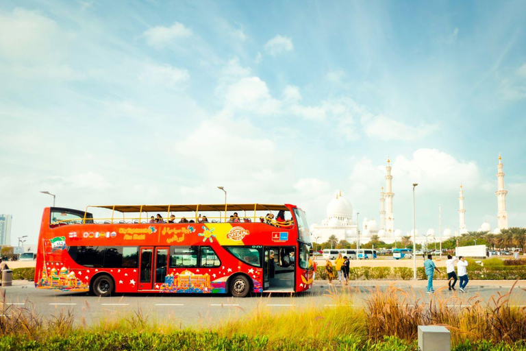 阿布扎比城市观光 HOHO 巴士之旅 + 可预订的额外服务2 日通行证