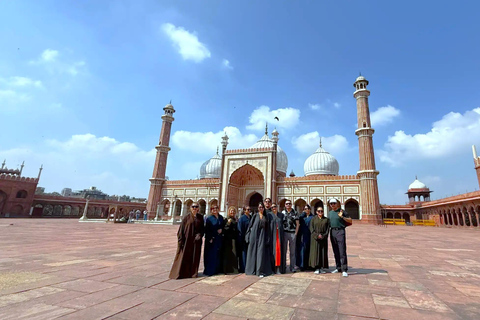 From Delhi: 5-Day Golden Triangle & Tiger Safari Journey Transportation and guide service only