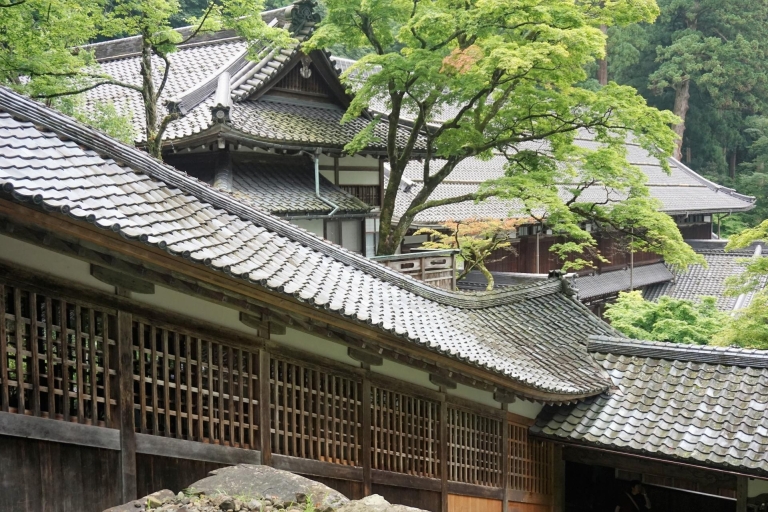 Depuis Kanazawa : le temple bouddhiste Eiheiji et la ville du château de FukuiRejoindre la gare de Fukui