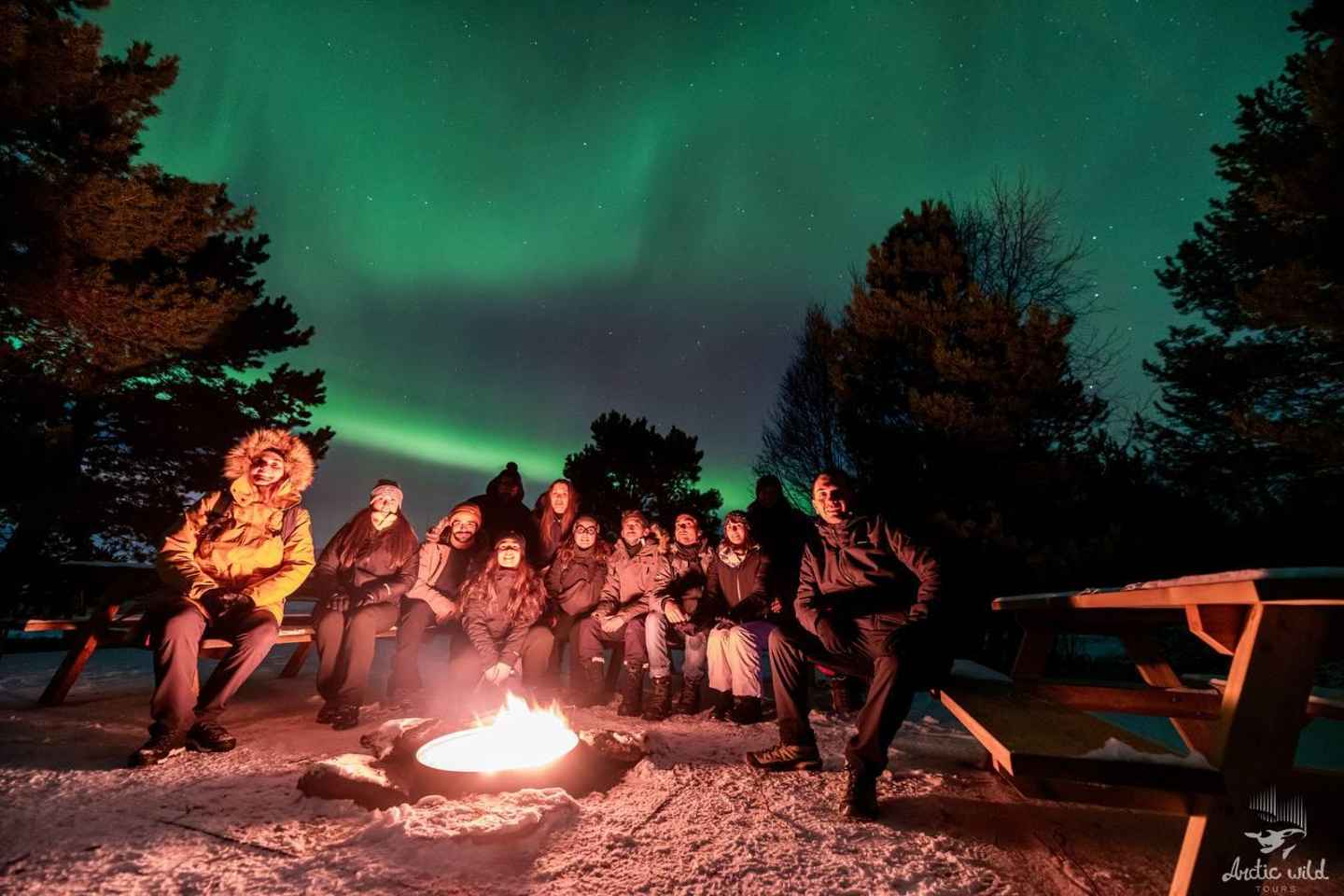 Tromsø: Nordlichterjagd mit einem bequemen Bus