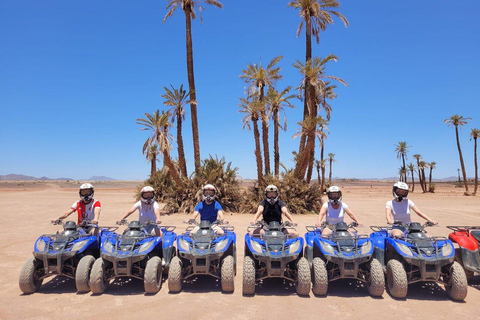 Marrakech Quad Bike & ATV Tours in Desert and Palm Grove