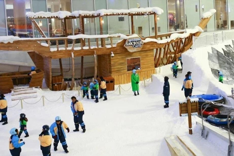 Doha: Snow Dunes Theme Park Entry Ticket with Pickup