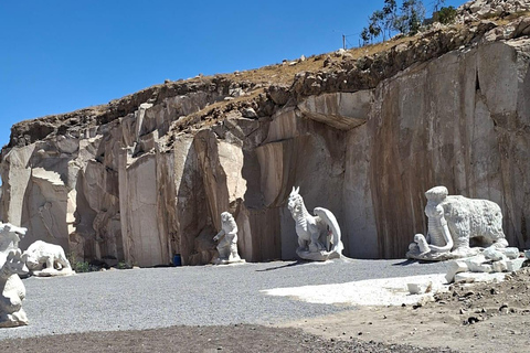 Arequipa: Private Sillar Route Tour + Culebrillas