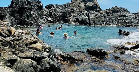 Aruba: Arikok Park Rancho Loco Natural Pool Horseback Tour