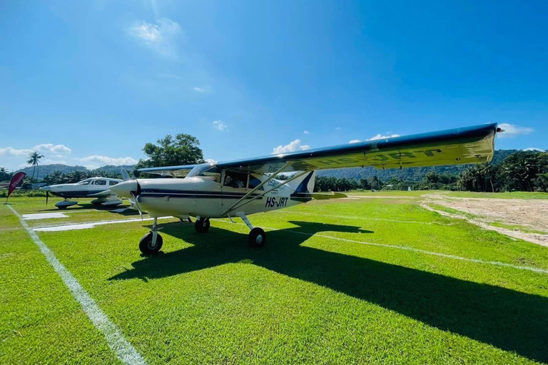 Phuket: Private Airplane Ride By TSA Thailand 4 Seats Plane 20 Minutes Tour