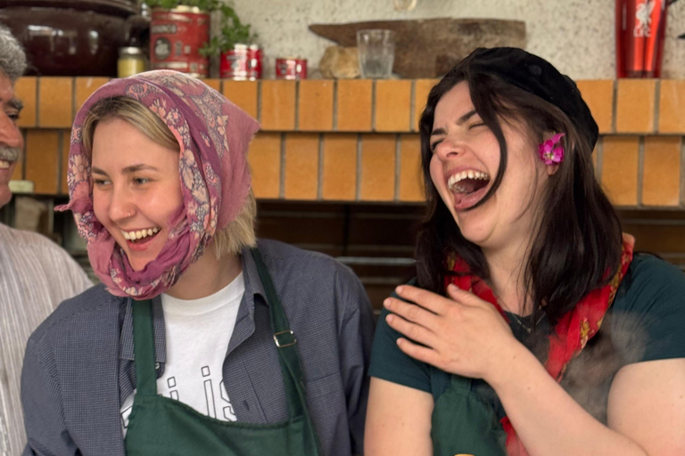 Rhodes: 1952 Farmhouse Cooking & Lunch with Unlimited Wine Rhodes: Cooking Class & Lunch at a traditional Farmhouse