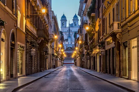 Roma: Excursão a pé noturna pela cidade