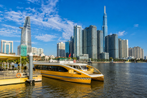 Ho Chi Minh City: Full-Day Guided Tour with Water Bus Ride Group Tour