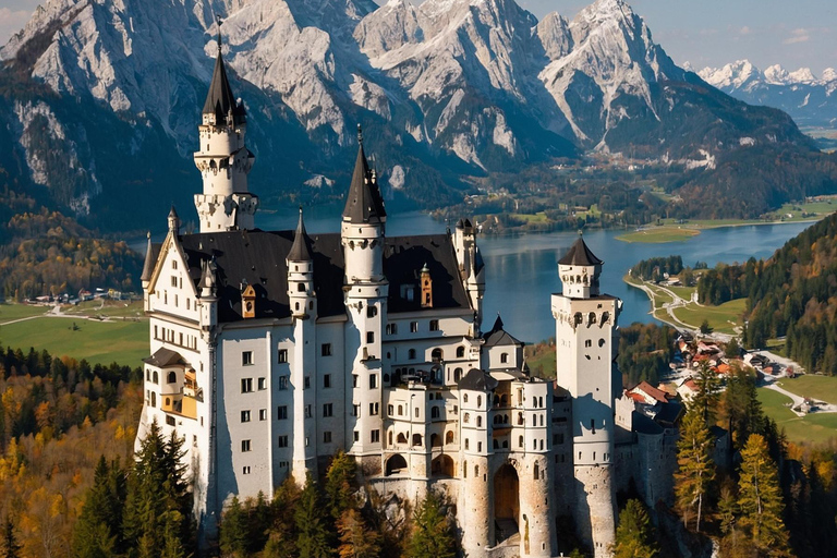 Chauffeur privé : Munich&gt;Neuschwanstein&gt;Linderhof&gt;Ettal &amp; plus